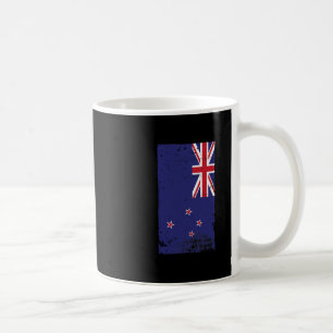 Kiwi Pride Travel Vacation New Zealand Flag Coffee Mug