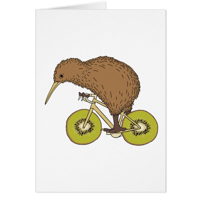 Kiwi Riding Bike With Kiwi Wheels (Front)