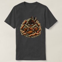 Kiwi Shadow Ninja — Funny Fruit Dark Ninja Vintage