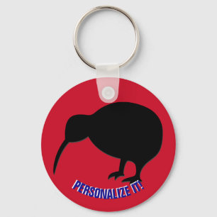 KIWI silhouette Key Ring