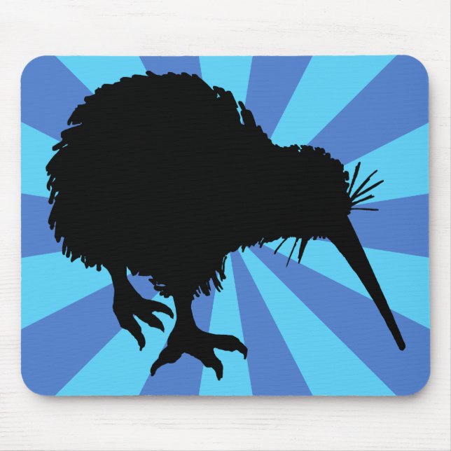Kiwi Silhouette Mouse Pad (Front)