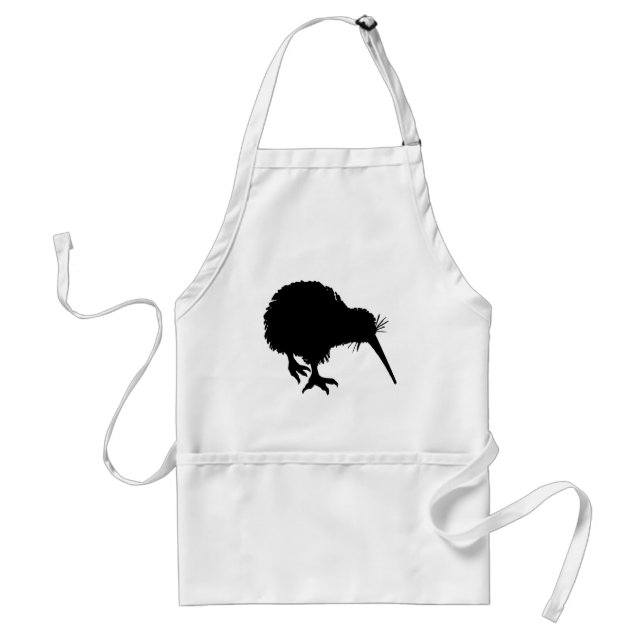 Kiwi Silhouette Standard Apron (Front)
