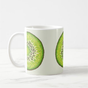 Kiwi Slice illustration pattern Coffee Mug