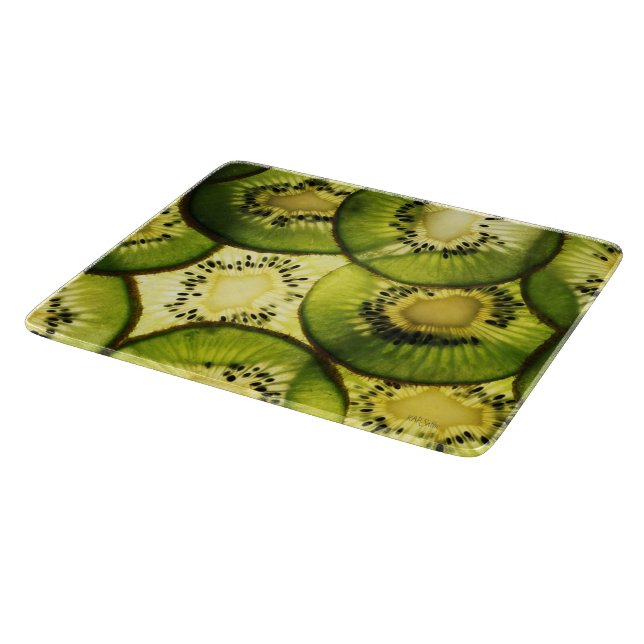 Kiwi Slices Cutting Board (Corner)