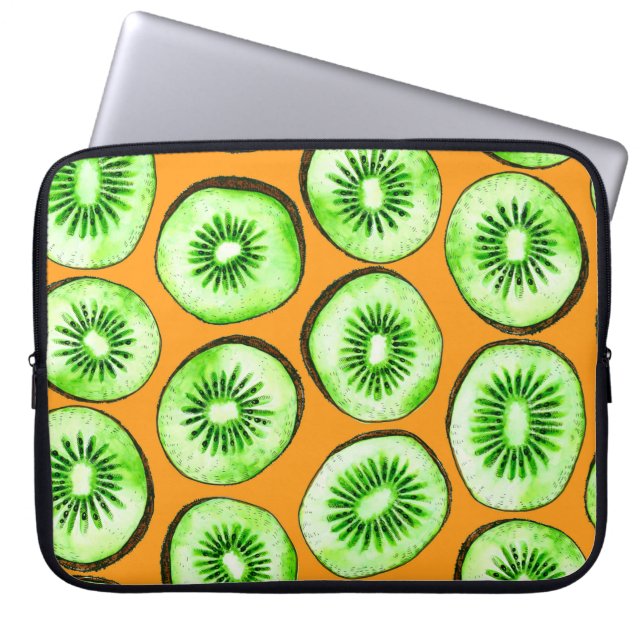 Kiwi slices laptop sleeve (Front)