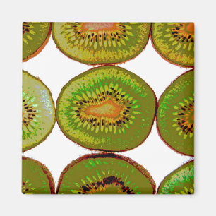 Kiwi slices magnet