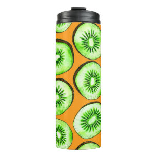 Kiwi slices thermal tumbler