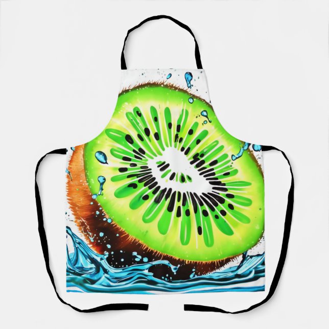 Kiwi Splash of Freshness Apron (Front)