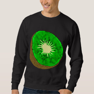 Kiwi Summer Tropical Exotic Sour Fruit Vegetarian Sweatshirt