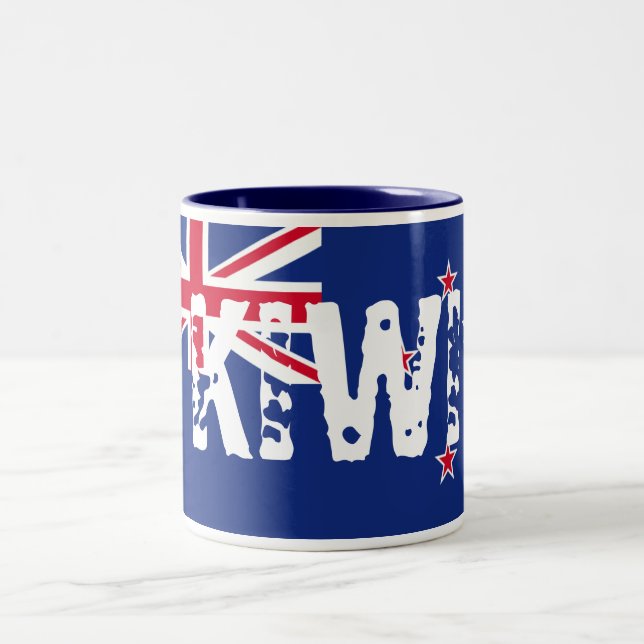 Kiwi Two-Tone Coffee Mug (Center)