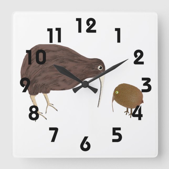 Kiwi Wall Clock (Front)