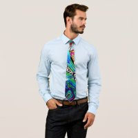 Kiwiana Maori Design Men's Neck Tie
