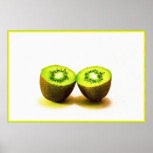 "Kiwifruit" Cute Photo. Buy Now Poster