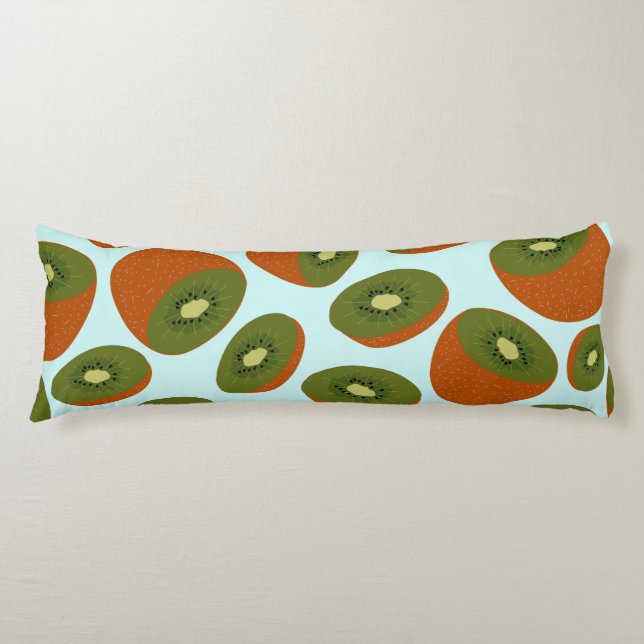 Kiwifruit Pattern Body Cushion (Front)