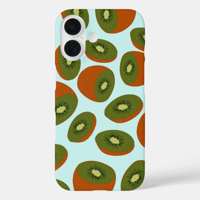 Kiwifruit Pattern Case-Mate iPhone Case (Back)