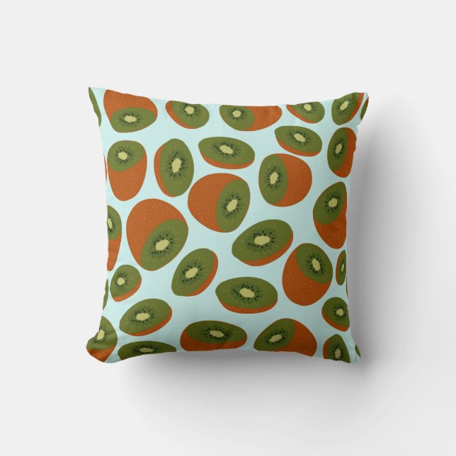 Kiwifruit Pattern Cushion (Front)