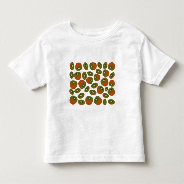 Kiwifruit Pattern Toddler T-Shirt (Front)
