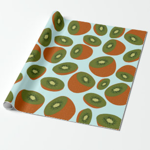 Kiwifruit Pattern Wrapping Paper
