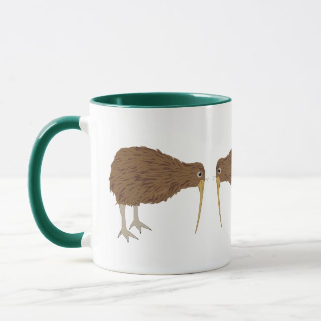 Kiwis Ceramic Mug (Left)