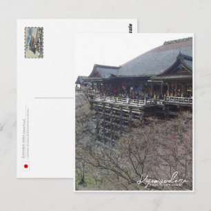 Kiyomizu-dera (Main Hall: Japanese Buddhis) Postca Postcard