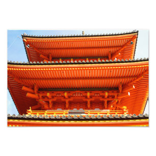 Kiyomizu-dera temple, Kyoto, Japan Photo Print