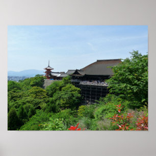 Kiyomizu-dera Temple Kyoto Japan Poster