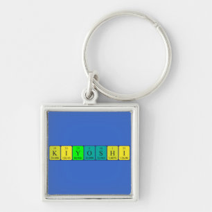 Kiyoshi periodic table name keyring