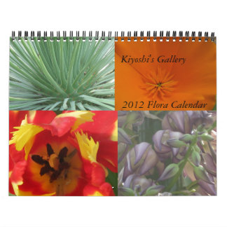 Kiyoshi's Gallery 2012 Flora Calendar