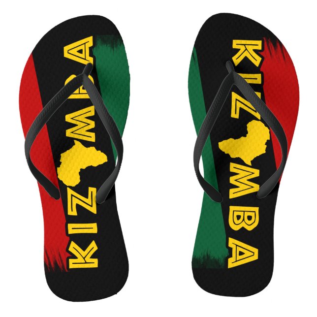 Kizomba African Thongs (Footbed)