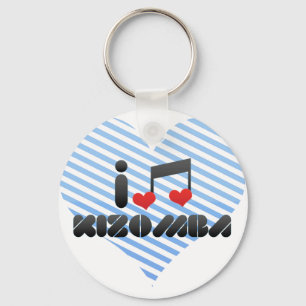 Kizomba fan key ring