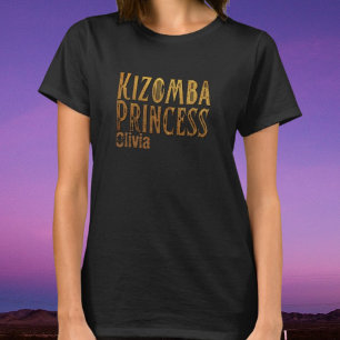 Kizomba princess gold yellow T-Shirt