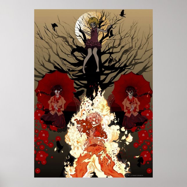 Kizumonogatari movie poster (Front)