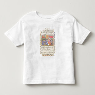 Kjujista, the Merchant's Wife, talking to a Parrot Toddler T-Shirt