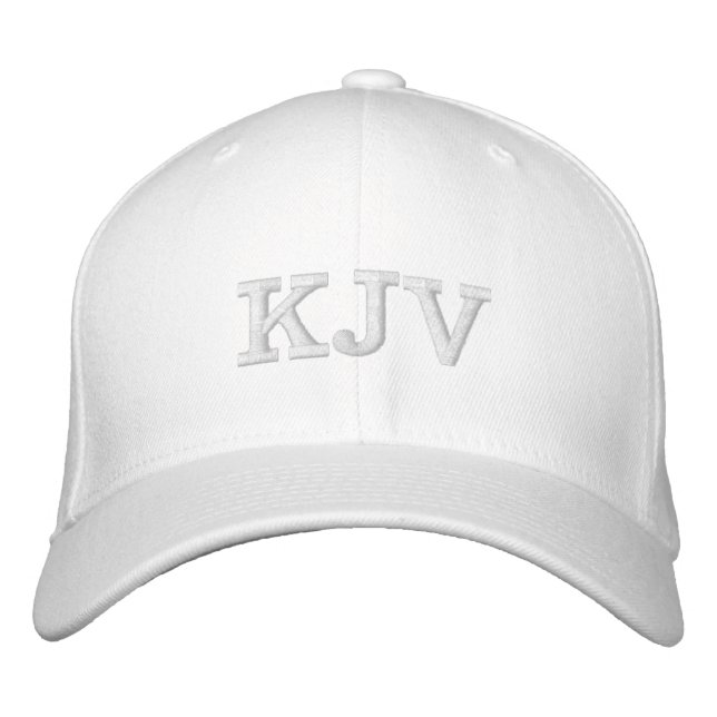 Kjv Embroidered Hat (Front)