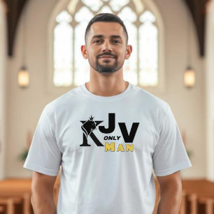 KJV Only Man - Crowned Lion T-Shirt