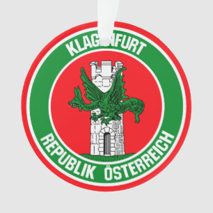 Klagenfurt Round Emblem Ornament