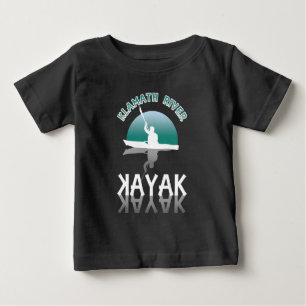 Klamath River California - Kayak Baby T-Shirt
