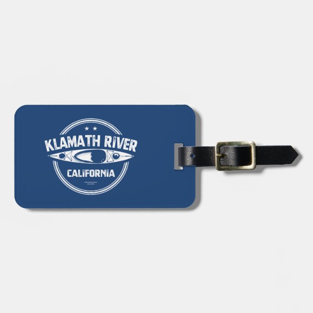 Klamath River, California Luggage Tag (Front Horizontal)