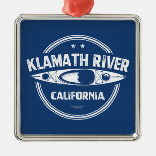 Klamath River, California Metal Ornament