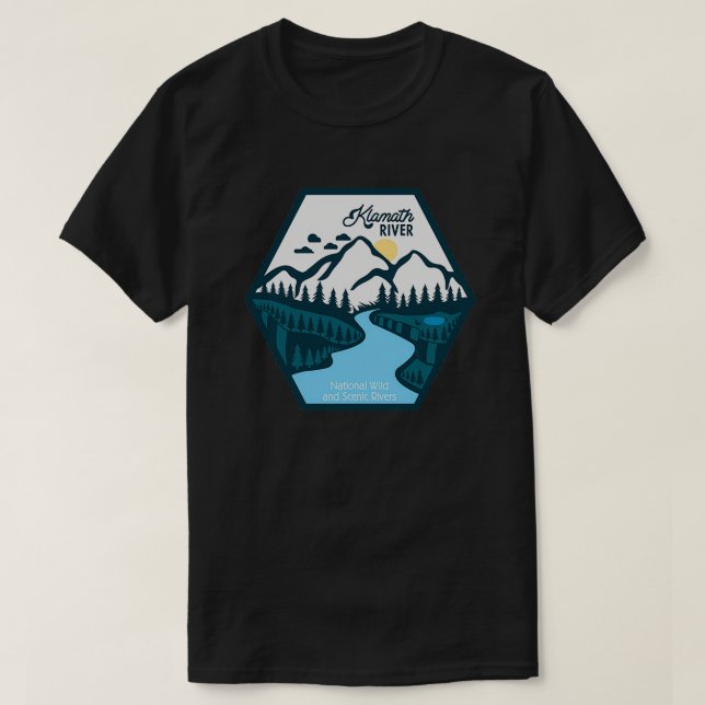 Klamath river T-Shirt (Design Front)