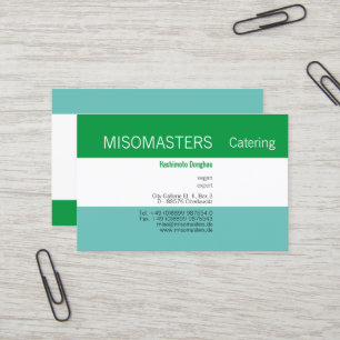 Klar, gestreift, dezent visitenkarte business card