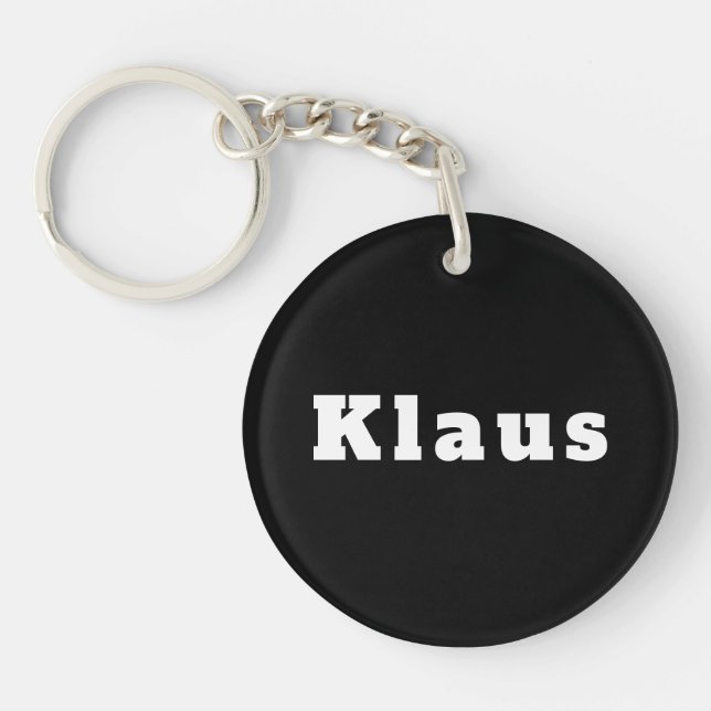 Klaus Key Ring (Front)