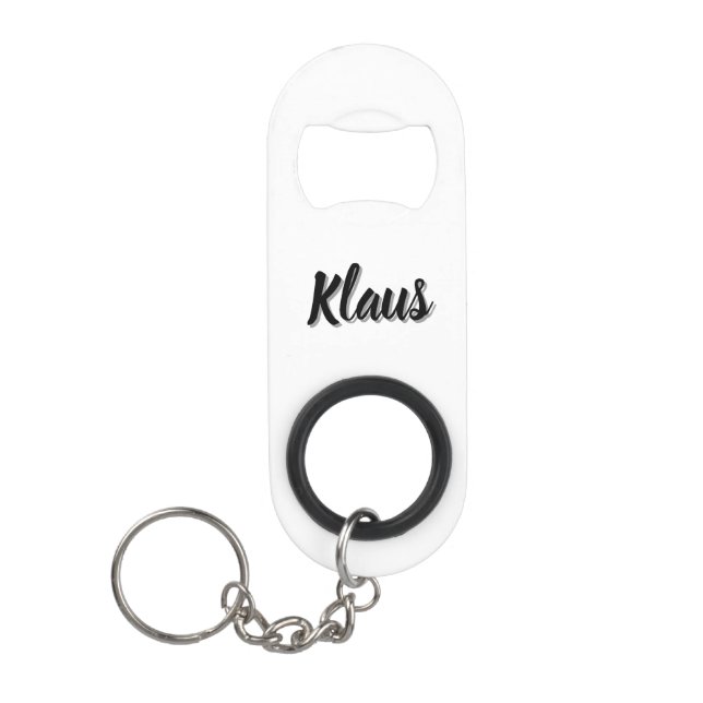 Klaus Mens Name, (Front)