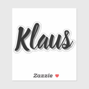 Klaus Mens Name,