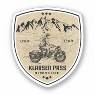 Klausen Pass swiss–alps motorcycle tour