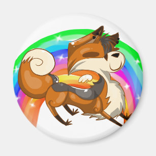 KlausFoxCuteMangnet Magnet