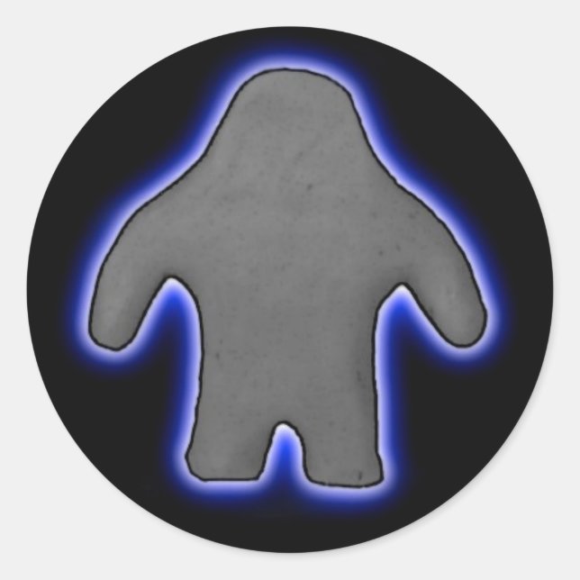 Klayman Dark Glow Stickers (Front)