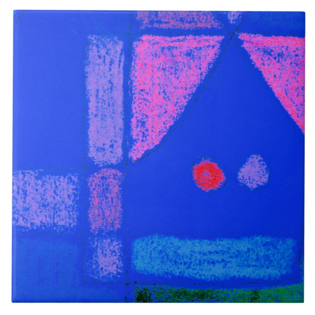 Klee - A Little Room in Venice Ceramic Tile (Front)