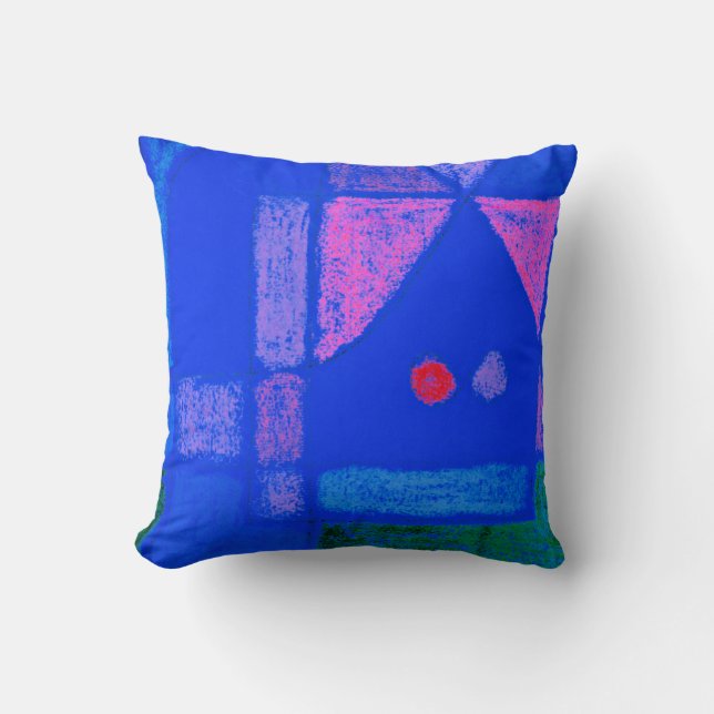 Klee - A Little Room in Venice Cushion (Front)