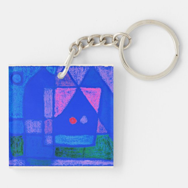 Klee - A Little Room in Venice Key Ring (Back)